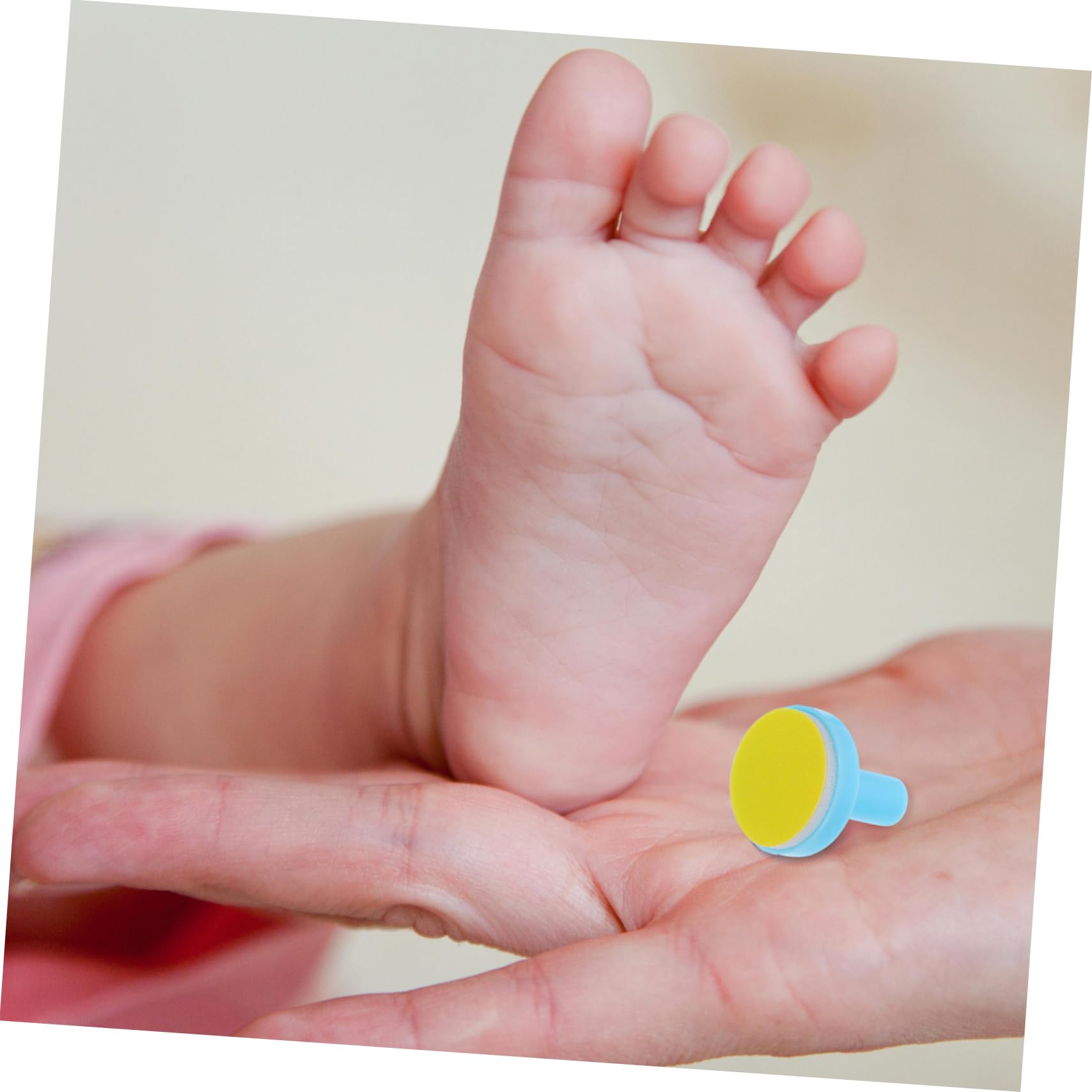 WOONEKY Baby Electric Nail File Grinding Heads Replacement Pads 6 Pack for Toddler Grooming Kit