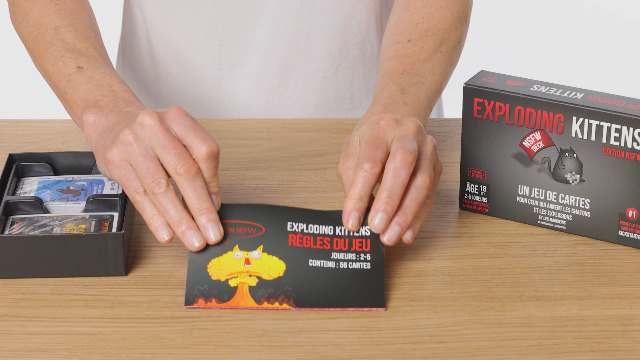 Exploding Kittens. Gioco da tavolo Asmodee 2025