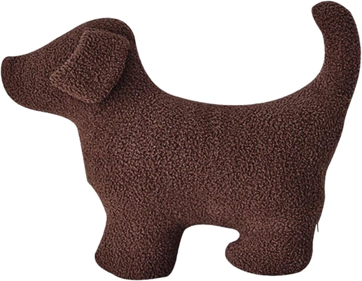 Animals Shaped Throw Pillow for Bed,Home Decorative Pillows for Bedroom Aesthetic,Soft Throw Pillow for Couch,Handmade Living Room Throw Pillows Chocolate