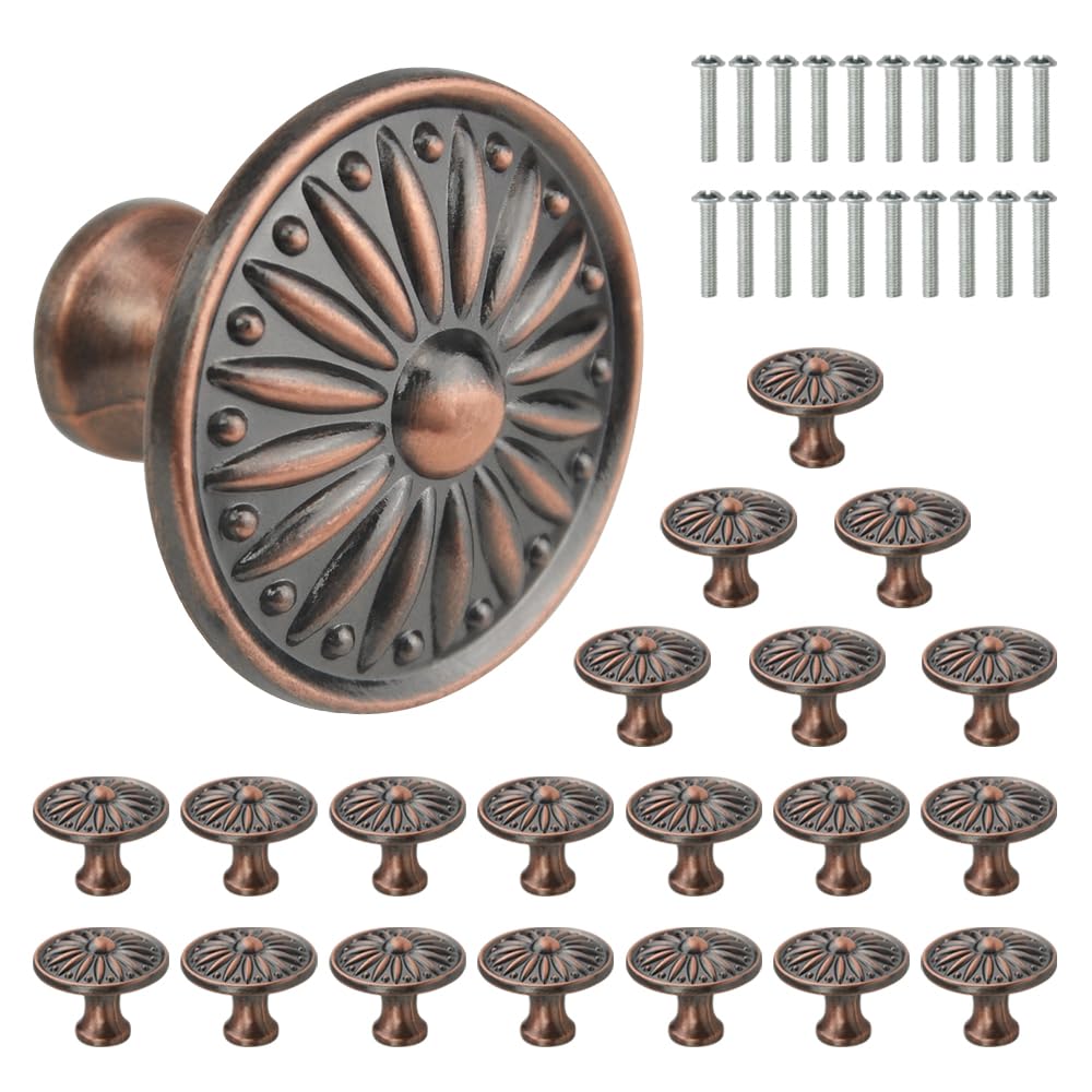 Boutons de commode antiques pour tiroir armoire cuisine et meuble rétro