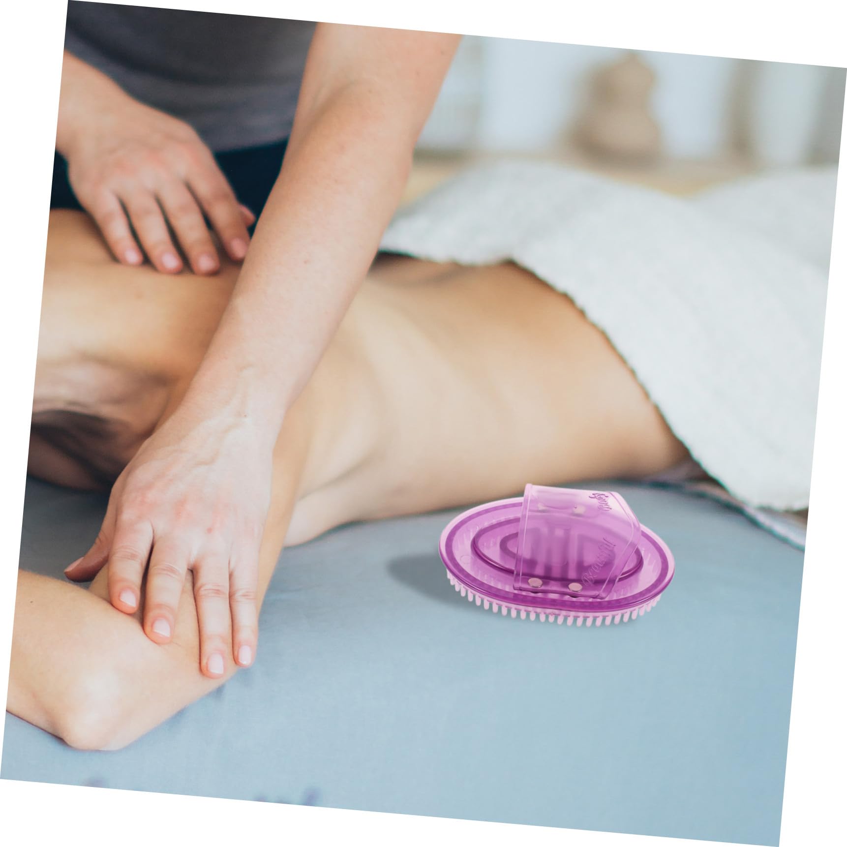 CALLARON 5stücke Handgehaltene Massagelinie Aus Silikon Praktische Massagebürste Durchblutung Und Muskelentspannung Für Körperpflege Und Wellness
