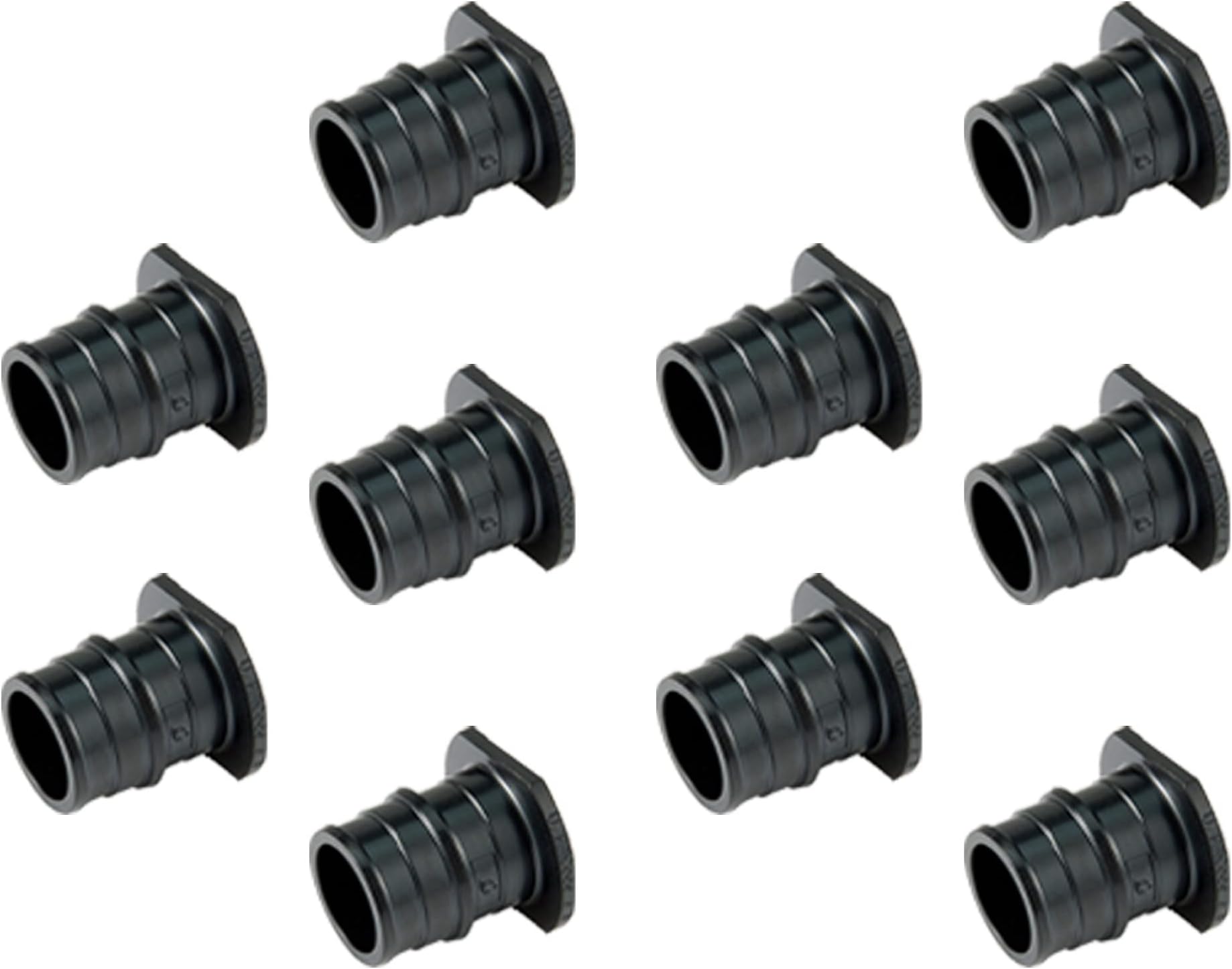 EFIELD (Pack of 10) Poly PPSU Pex-A Expansion Fitting 1/2 Inch Plug (End Stop) For Pex A Tubing/Pipe, ASTM F1960, Lead Free