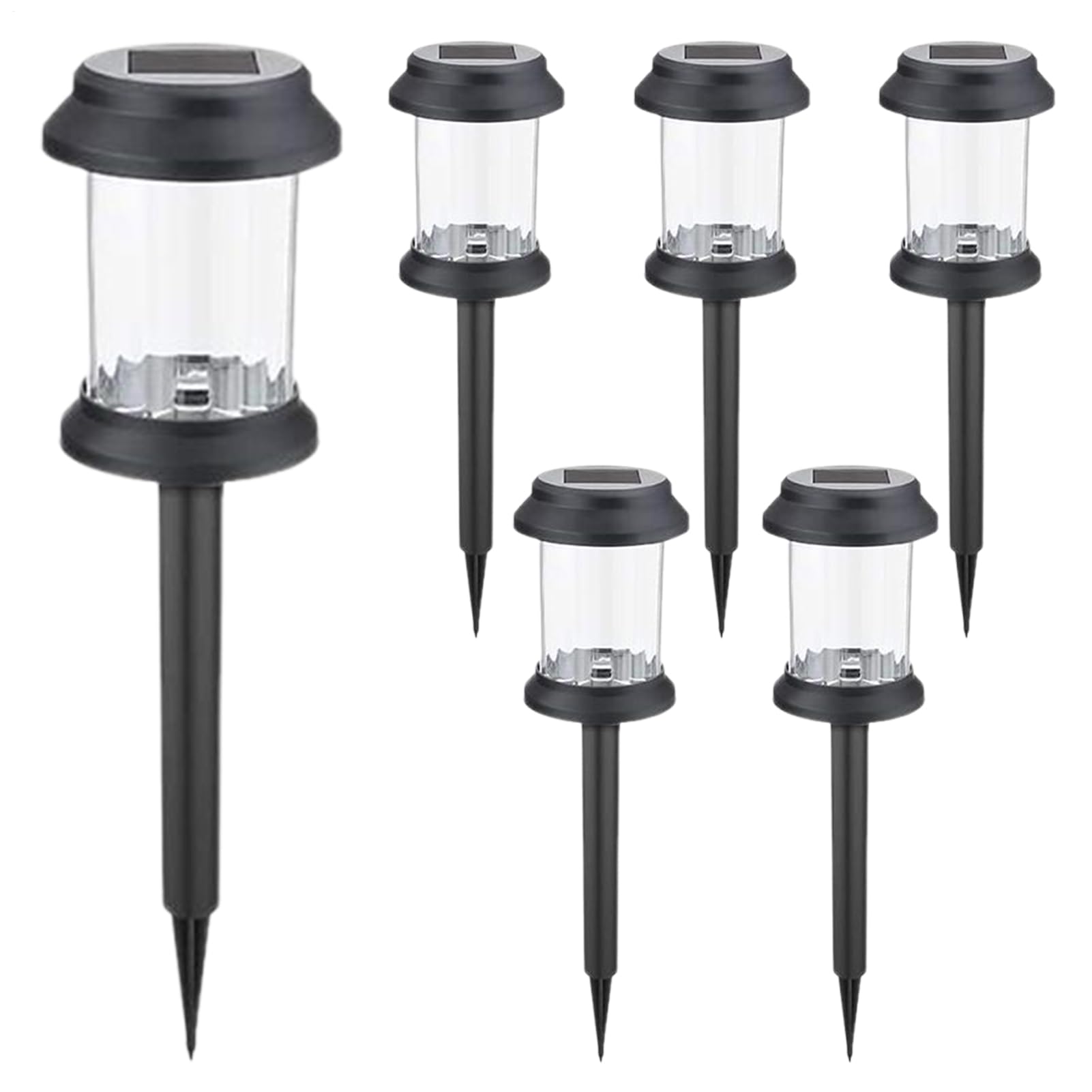 Lampes Solaires D'Extérieur Pour Jardin Lot De 6 Pièces Décoratives LED