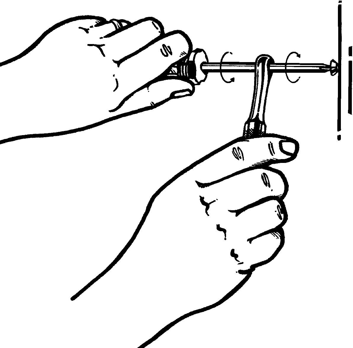 Lisle 64250 Right Angle Screwdriver