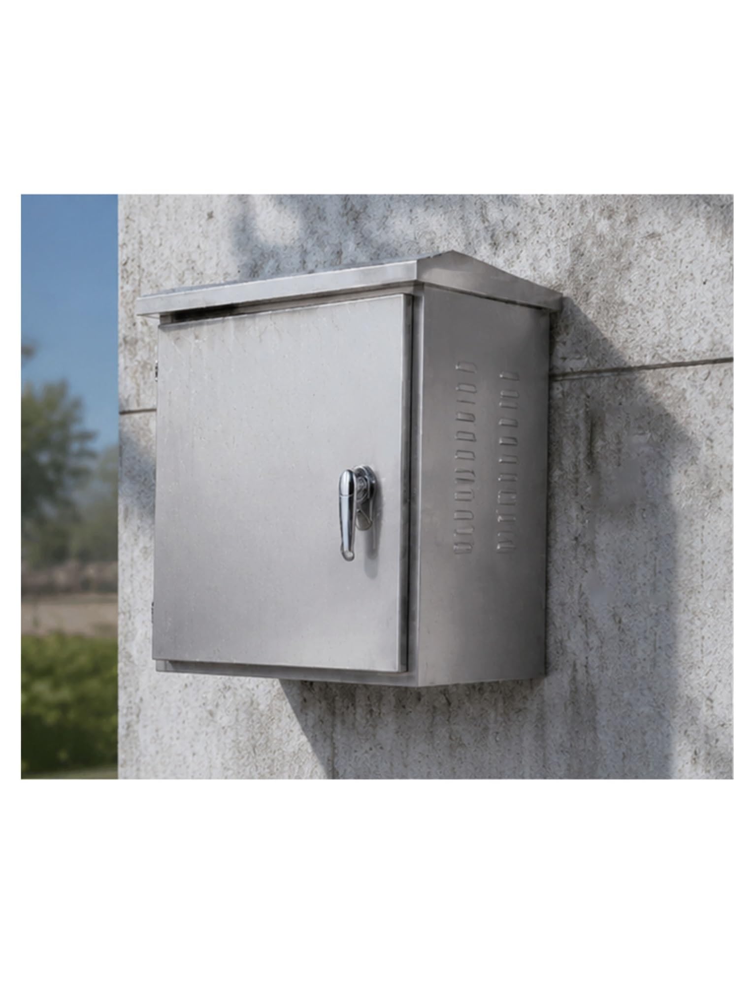 Boîte de jonction électrique inox 304 extérieure étanche