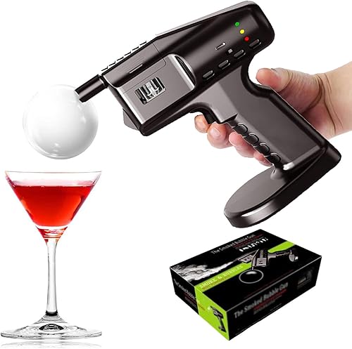 Kit de ahumador de cóctel, pistola de burbujas ahumada de mano, extracto de hierbas, aceite esencial para ahumar, ideal para alimentos ahumados,