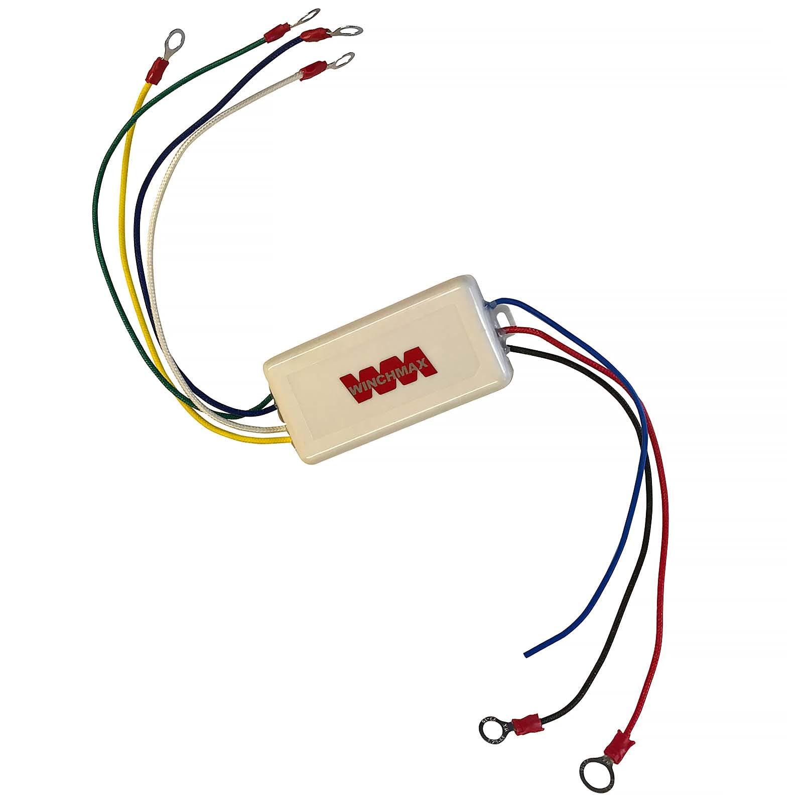 WINCHMAX Controles remotos de cabrestante de Cuatro Canales de Doble Voltaje de 12 V/24 V, inalámbricos. Auriculares de Goma Resistente Exo-Case de Alta Resistencia. Rango de Funcionamiento