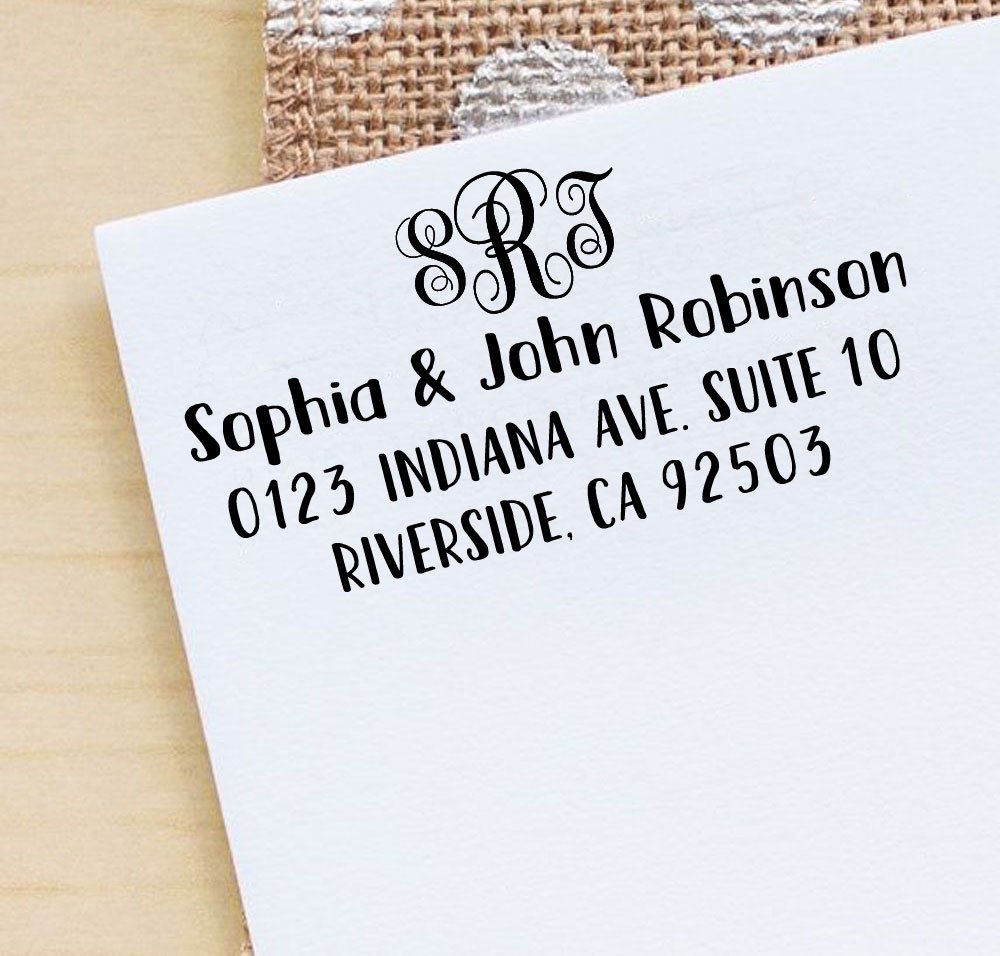 Timbre Personnalisé Timbre De Mariage Pour Enveloppe D