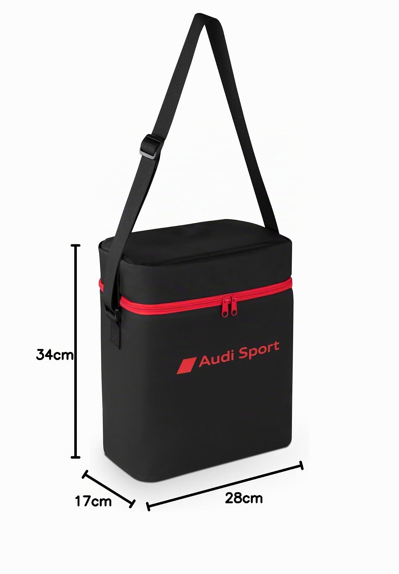 Audi Sport Sac Isotherme Noir/Rouge, Taille Unique