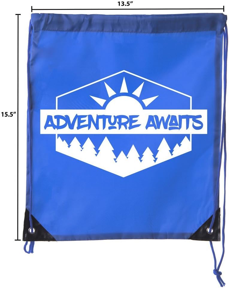 Mato & Hash Camping Drawstring backpack for Birthday parties and Summer Camp