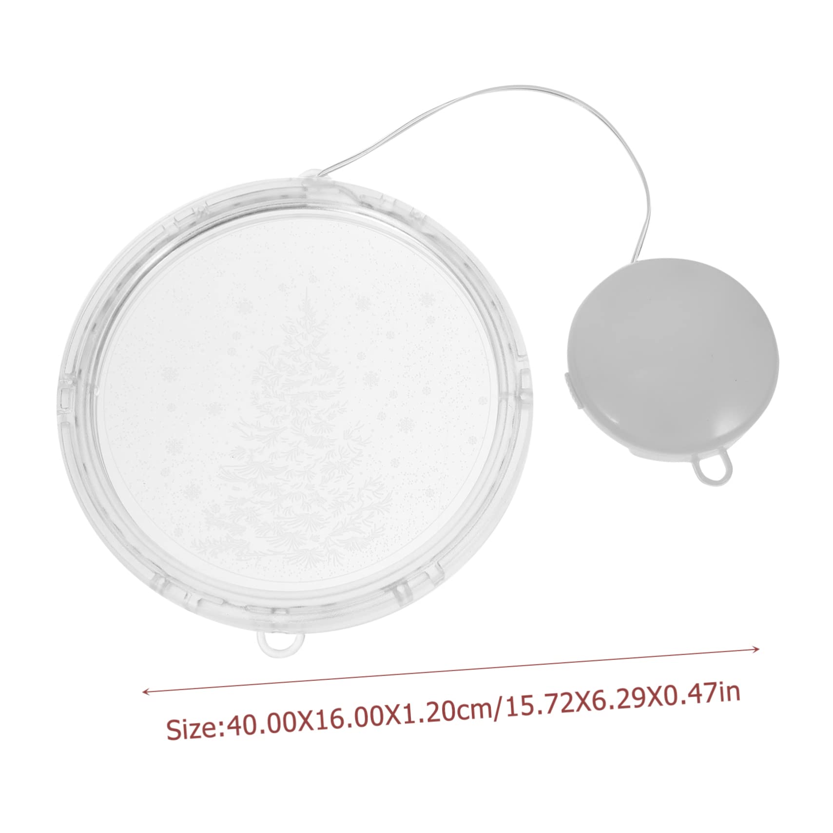 GRIRIW 3D Led Christmas Lights White Indoor Decor Holiday Party Lights for Home Christmas Decorations