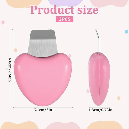 Miniatura 2 de 2 unidades de raspador de puntos negros, raspador de limpieza profunda, herramientas para quitar puntos negros, removedor de cabeza negra, raspador