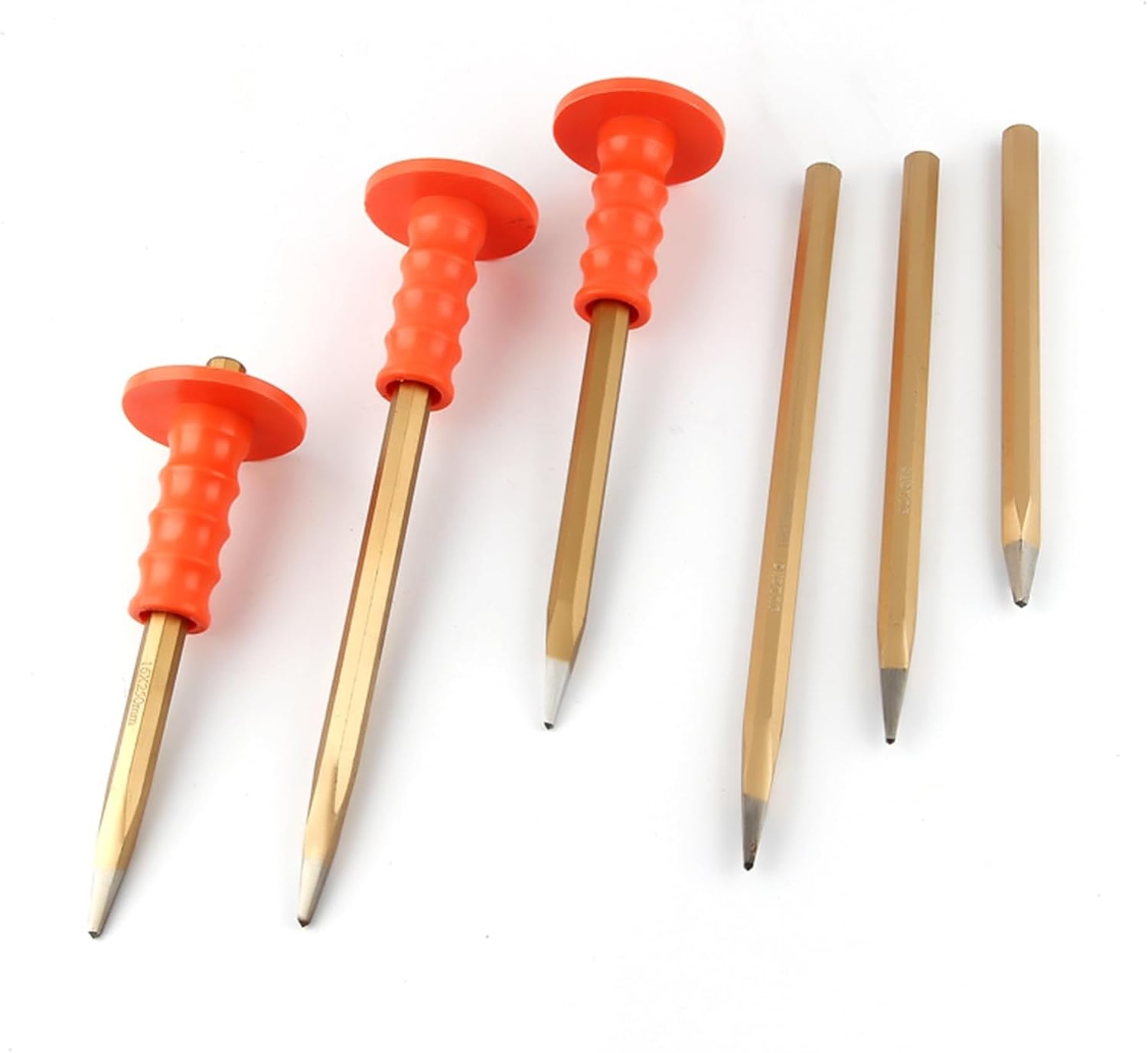 Alloy Steel Pointed Tip Metal Chisels Cold Chisel Iron Stone Chisel For Masonry Carving Concrete Brickwork