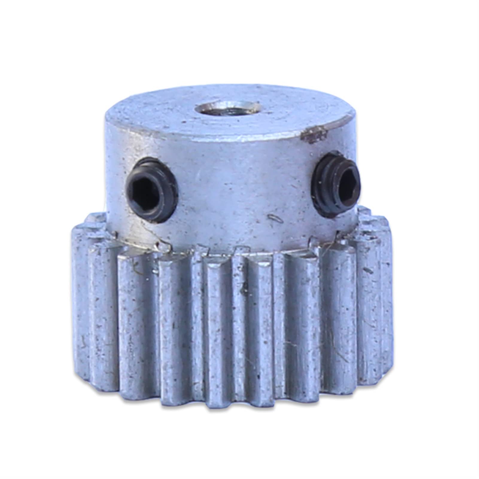 2 Ingranaggi Cilindrici In Acciaio - 10 Denti, Foro 4mm/5mm, Per Motori Mini - Foto 7