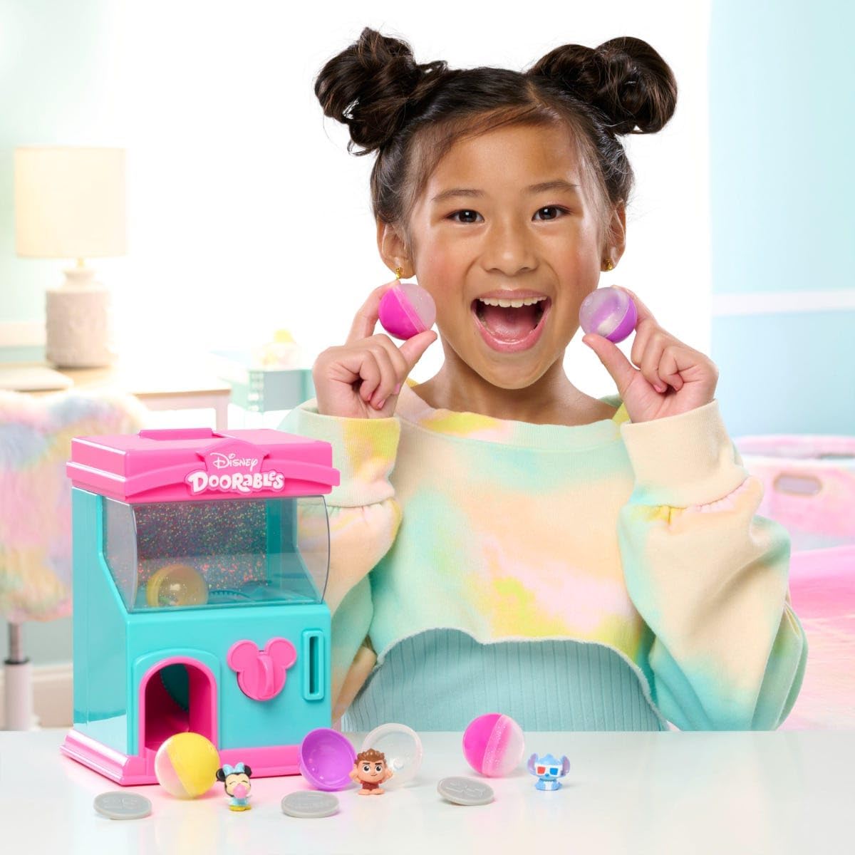 Disney Doorables Squish’alots Squish Machine and Collectible Blind Bag Figures, Kids Toys for Ages 5 Up by Just Play