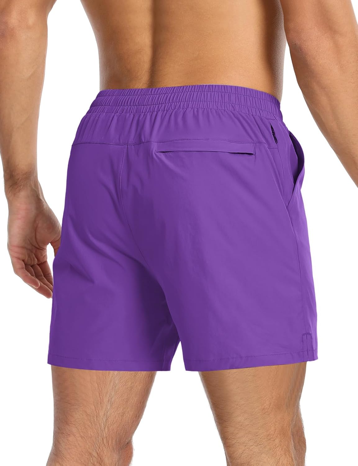 Aolesy Men's 5''/7'' Running Shorts Quick Dry Workout Gym Shorts with Pockets, Tennis Training Athletic（Linerless & Liner） - Image 2