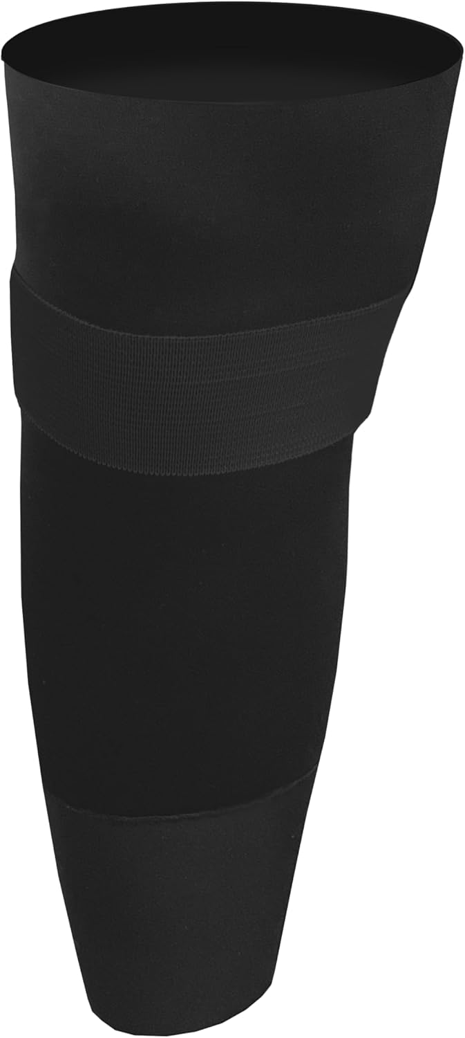 Truform-OTC AK Suspension Sleeve, Above Knee Style for Prosthetics, Adjustable Strap, Neoprene, Beige, Size 1