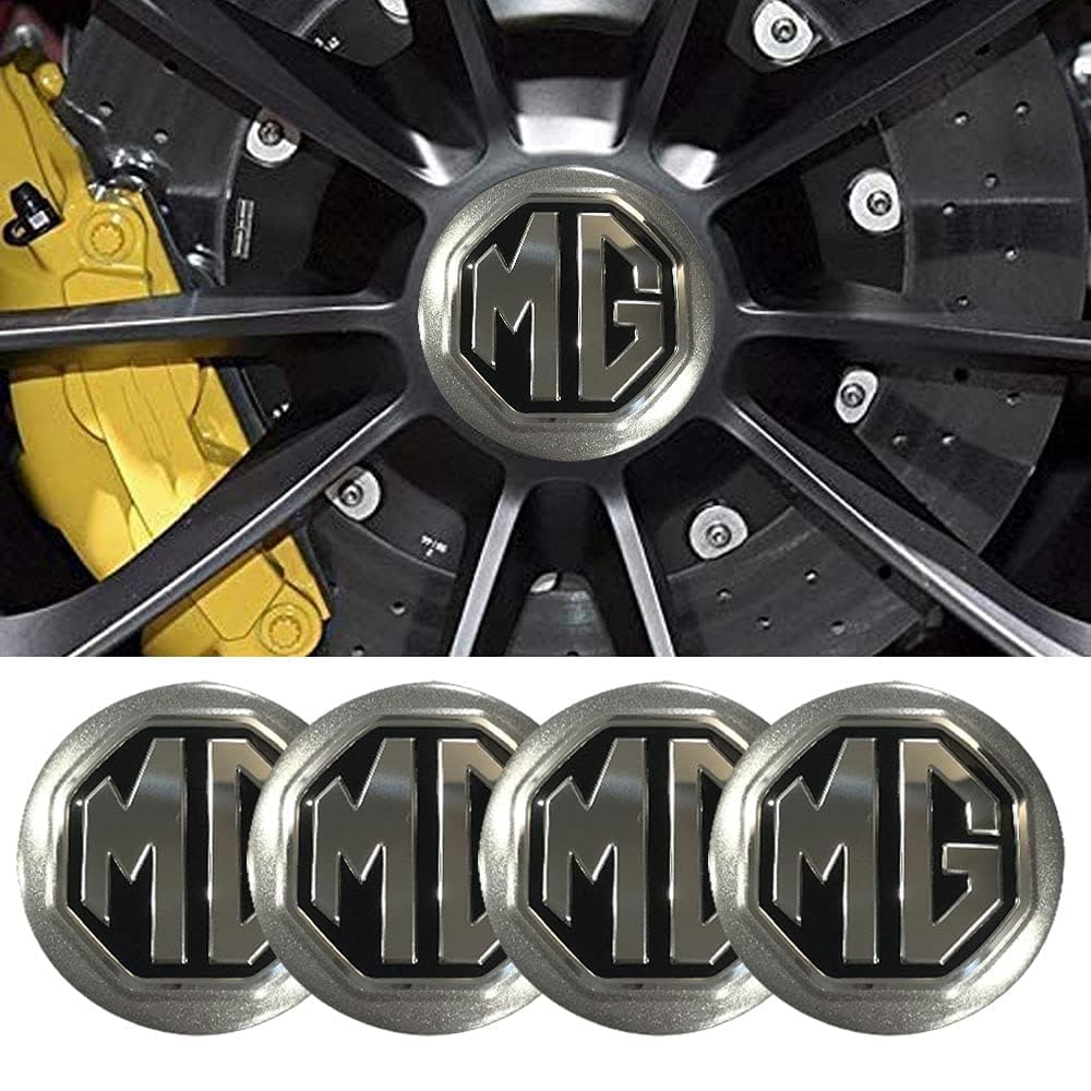 4 Cache-Moyeux 60mm Pour Peugeot - Capuchons Centre Roue Protection Anti-Rouille