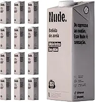 Nude Pack Leite de Aveia Barista 1L - Caixa 12 Unidades