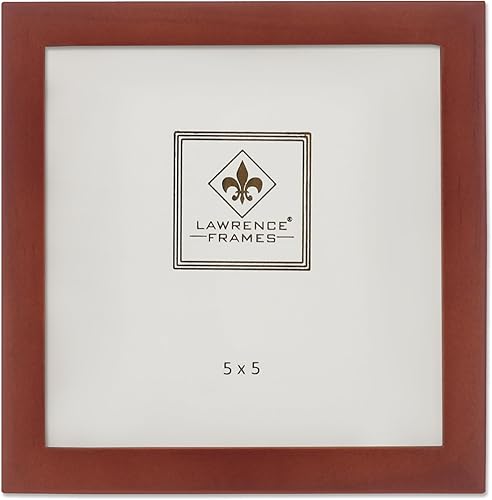 Vista 111 de Lawrence Frames Marco de fotos de madera de nogal, colección de galería, nogal claro, 2.5 x 3.5 pulgadas