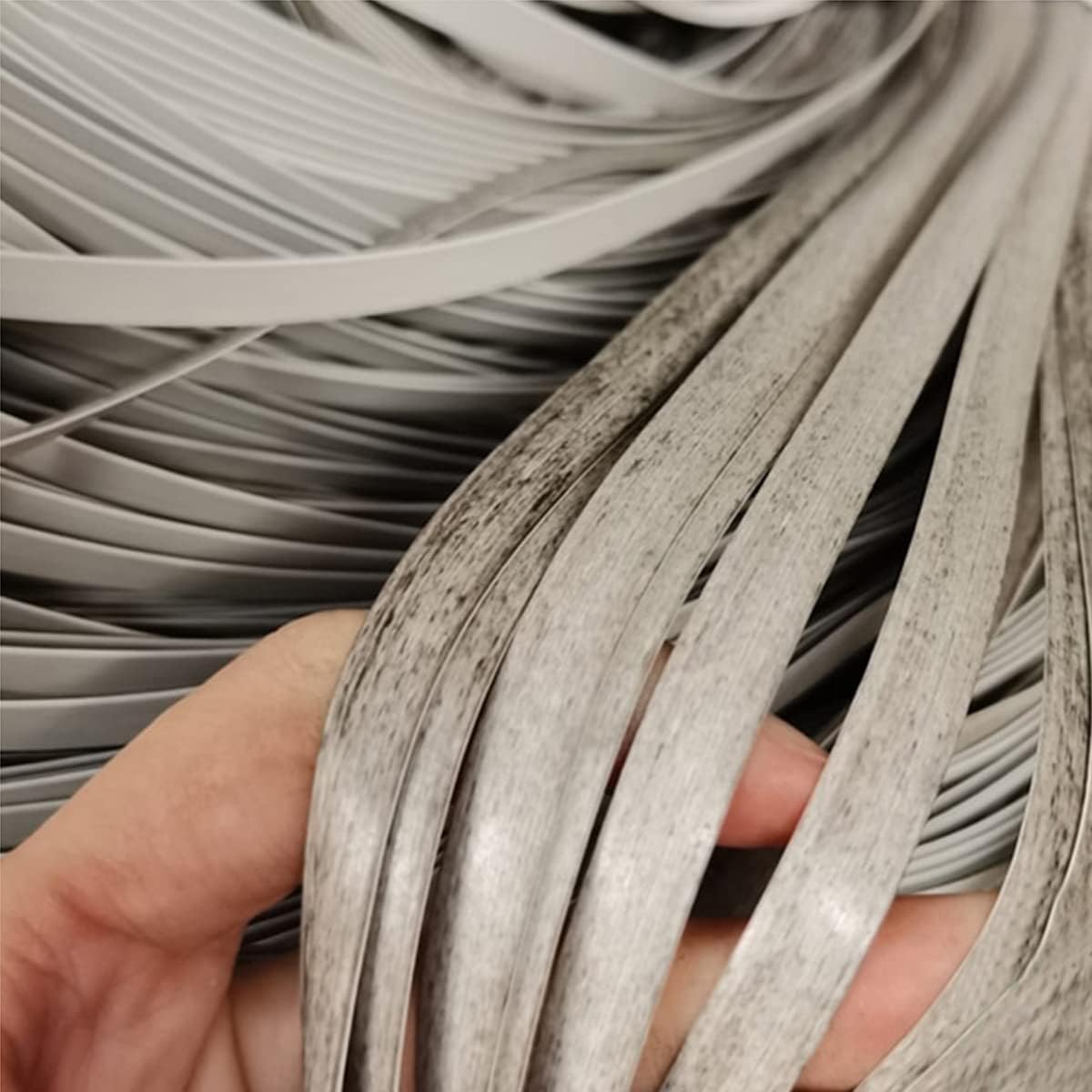 LNNW Material de reparación de Tejido de ratán sintético, ratán de plástico de 8Mm de Ancho for reparación de Muebles de Patio, 500g para reparación de Muebles de jardín