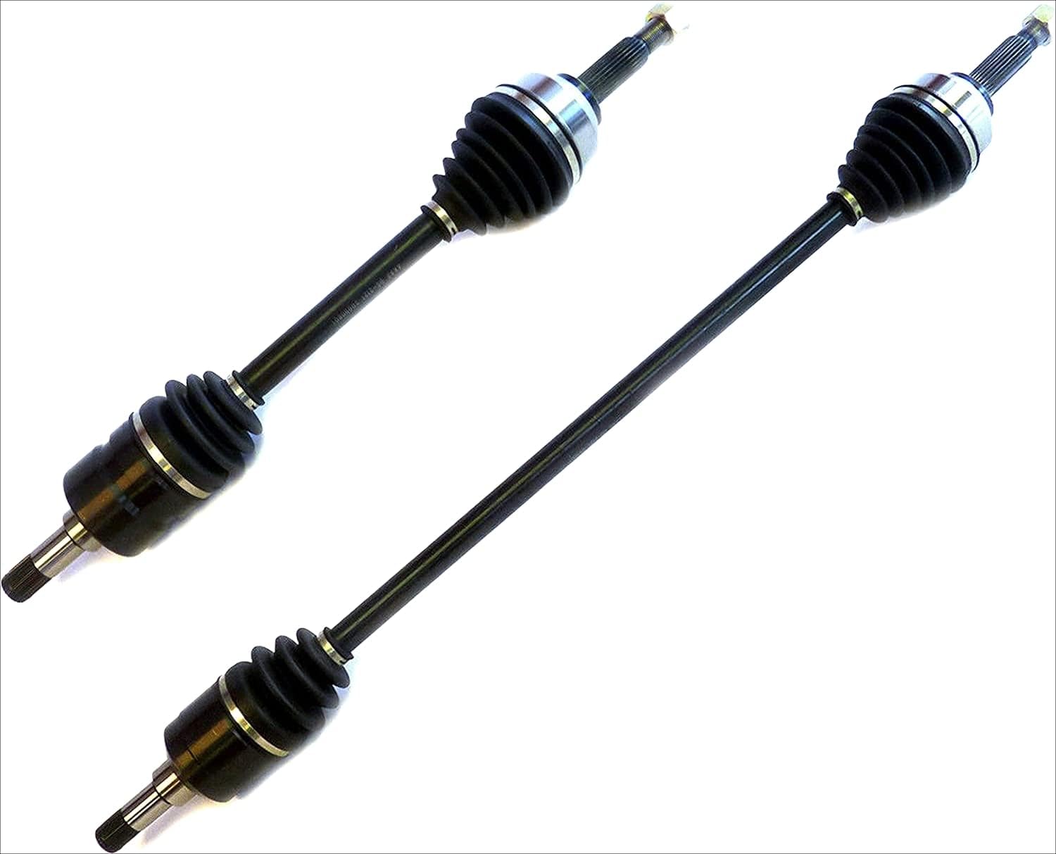 DTA DC27592760 Front Left Right Pair - 2 New Premium CV Axles (Drive Axle Assembly) 2007-2008 Chrysler Pacifica with 3.8L Engine Only