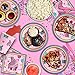 Roller Skating Birthday Party Supplies Set Plates Napkins Cups Tableware Kit for 16