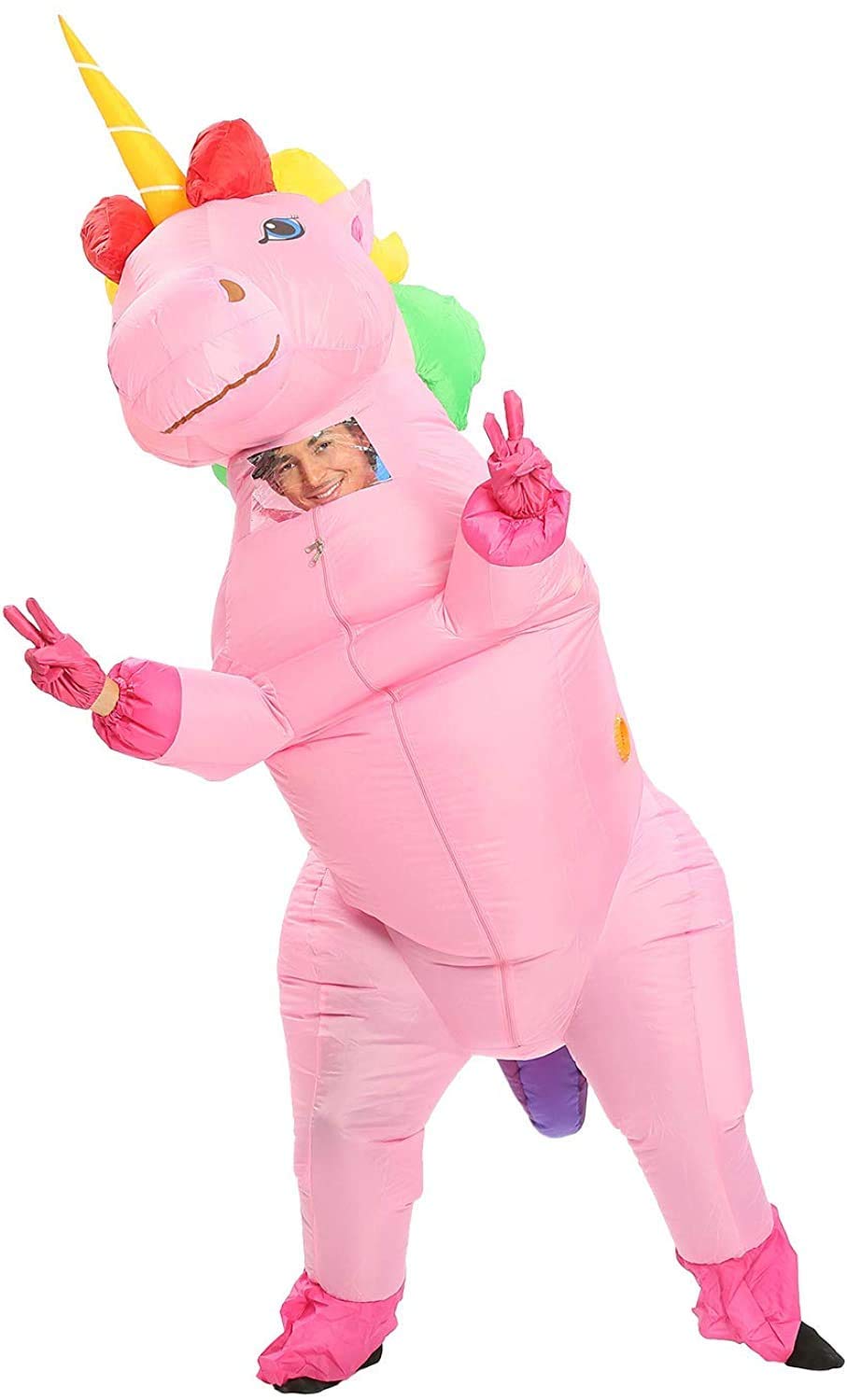 Costume gonfiabile da unicorno