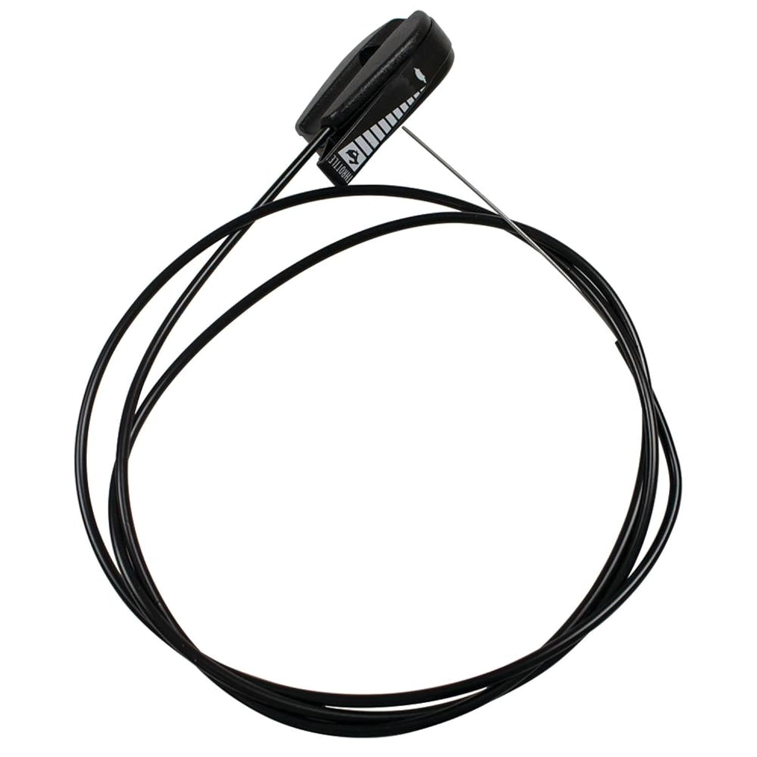 New Stens 290-203 Throttle Control Cable Replacement for AYP Most Walk behinds Conduit Length 71" Inner Wire Length 76", Black
