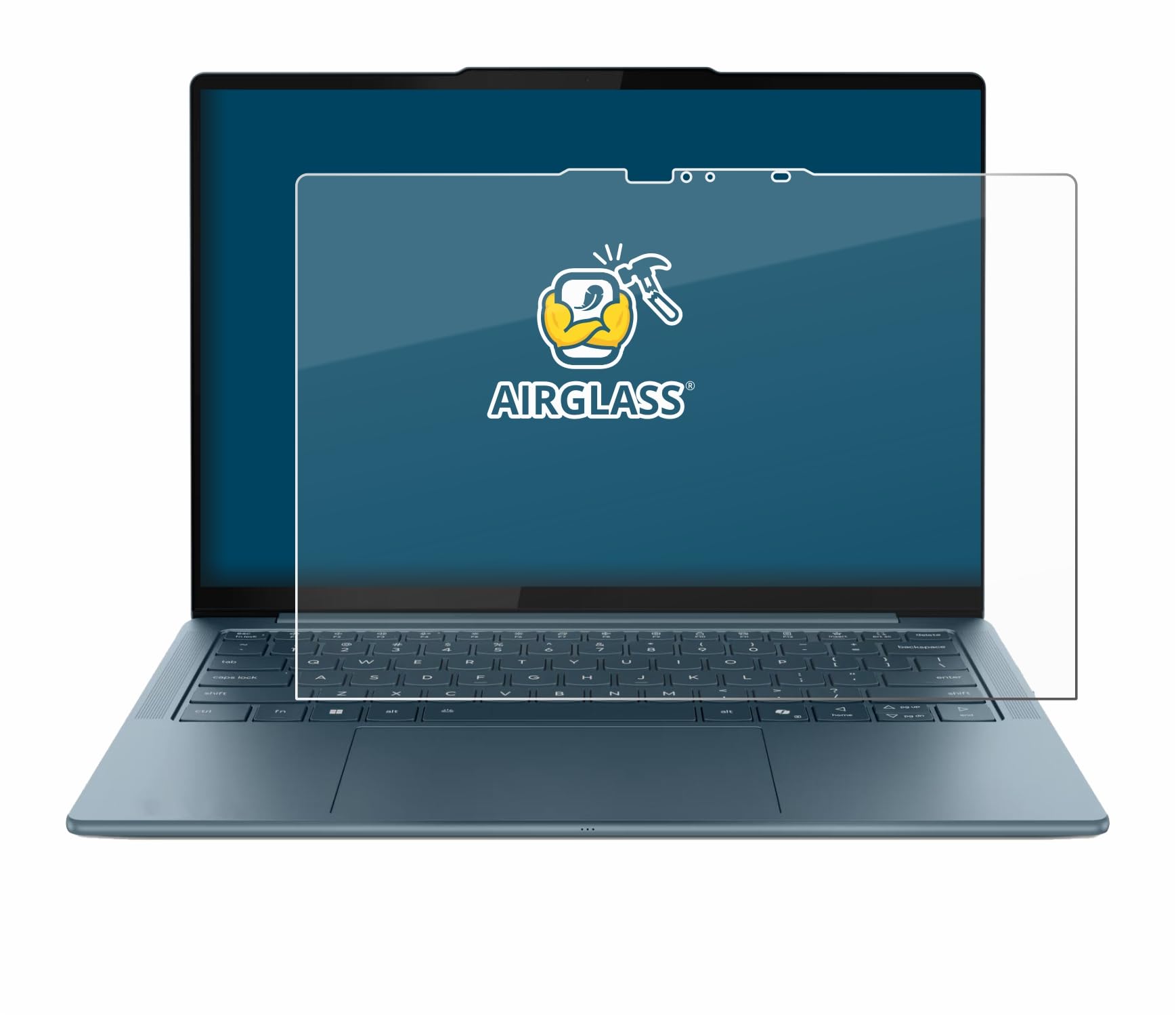 brotect Pellicola Protettiva Vetro per Lenovo Yoga Slim 7 Gen 10 14" Touch Protezione Schermo [Durezza Estrema 9H, Chiaro]