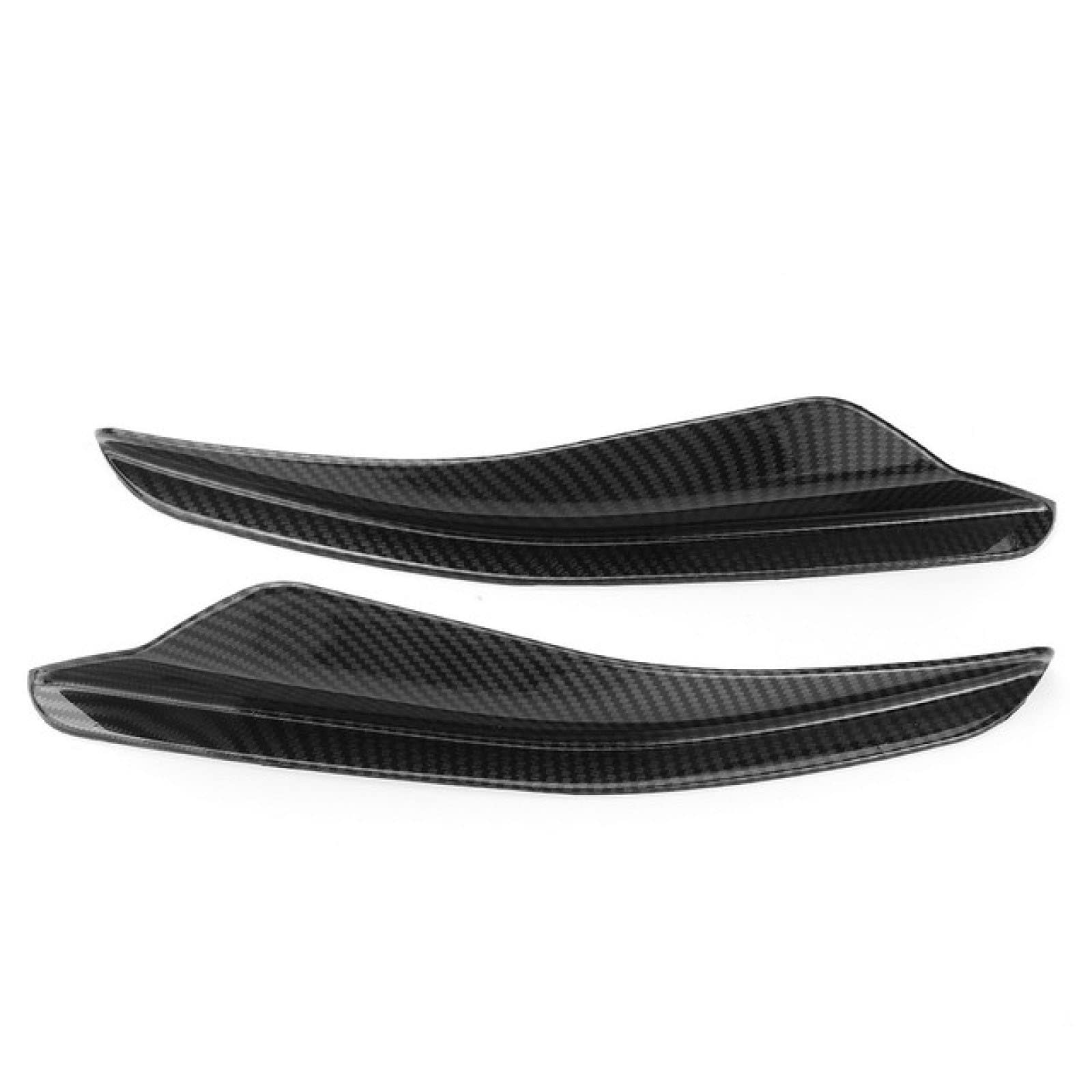 Buy HKIDEE Car Front Bumper Side Canards Bumper Lip Spoiler Wing Trim