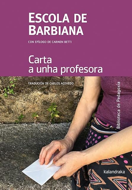 Portada de Carta a unha profesora