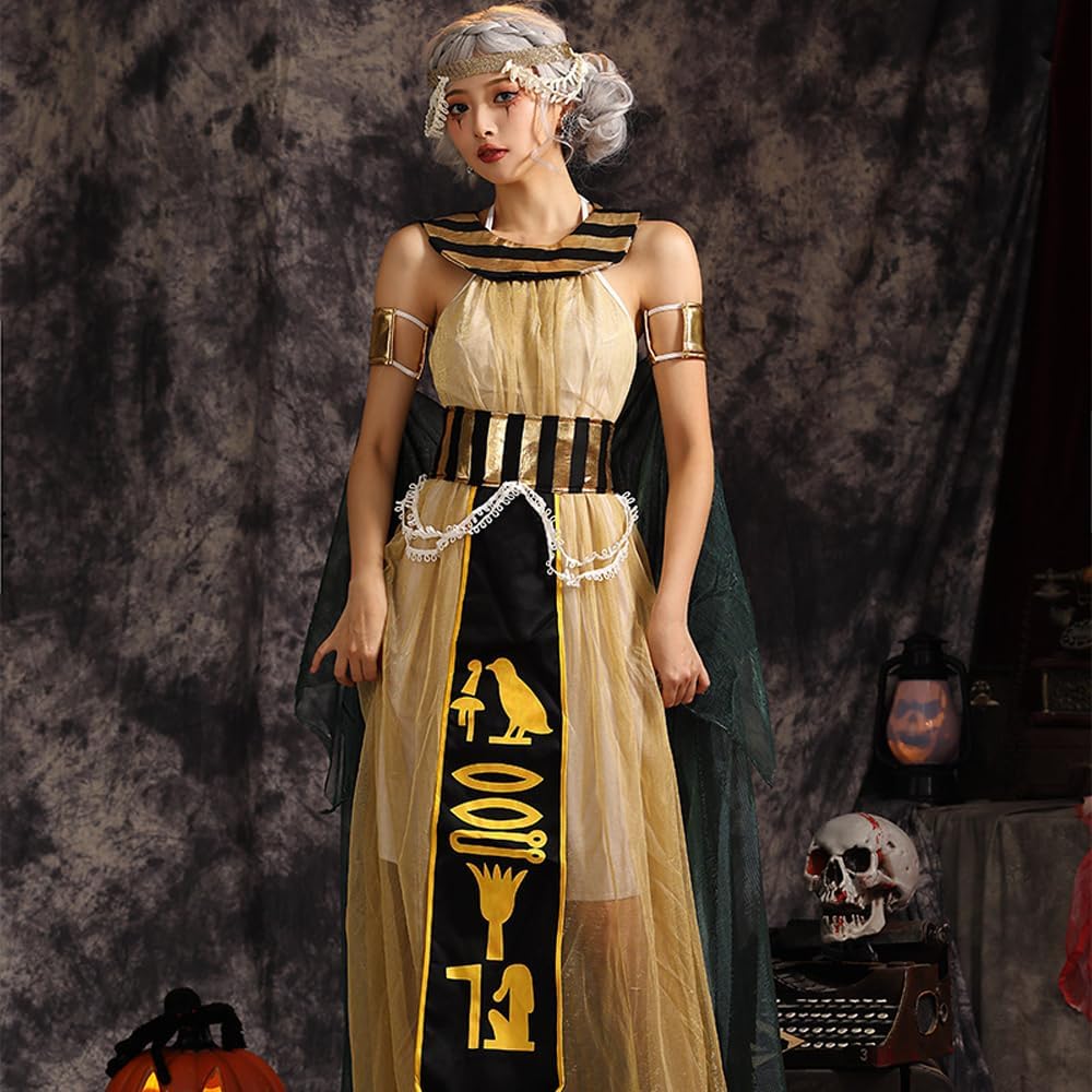 Amazon.co.jp: コスプレワンピース コスチューム エジプト