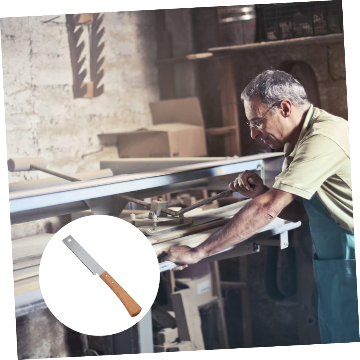 Veemoon 3pcs Handle Hand Saw for Fine Cutting Precision Plain Cutting Tool for Woodworking and Garden Trimming