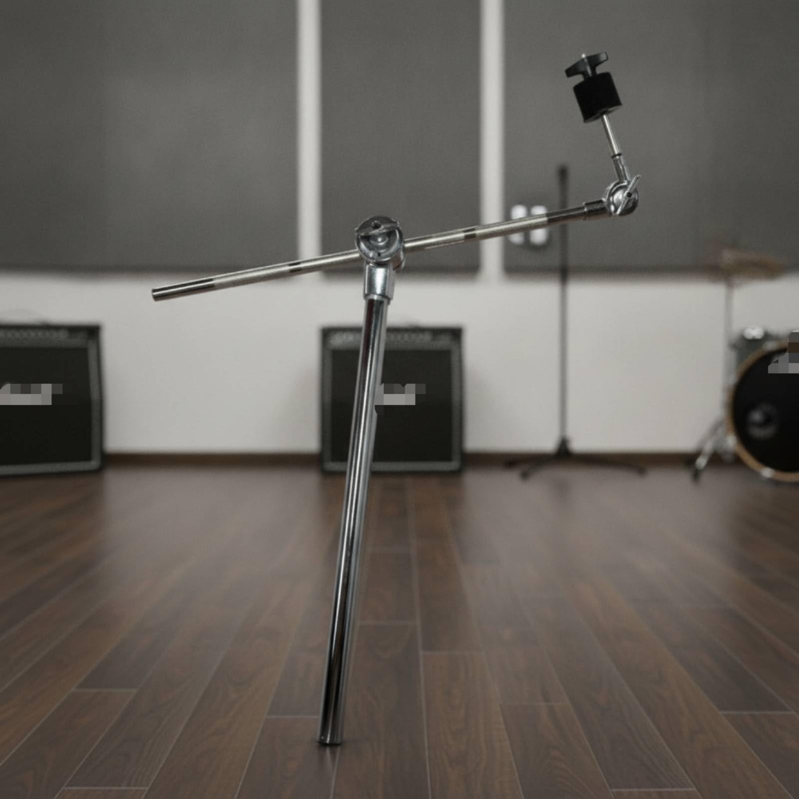 Morsetto Cromato Supporto Compatto Ferramenta per Batteristi, Percussionisti, Sala Prove, Morsetto Di Estensione Per Crash