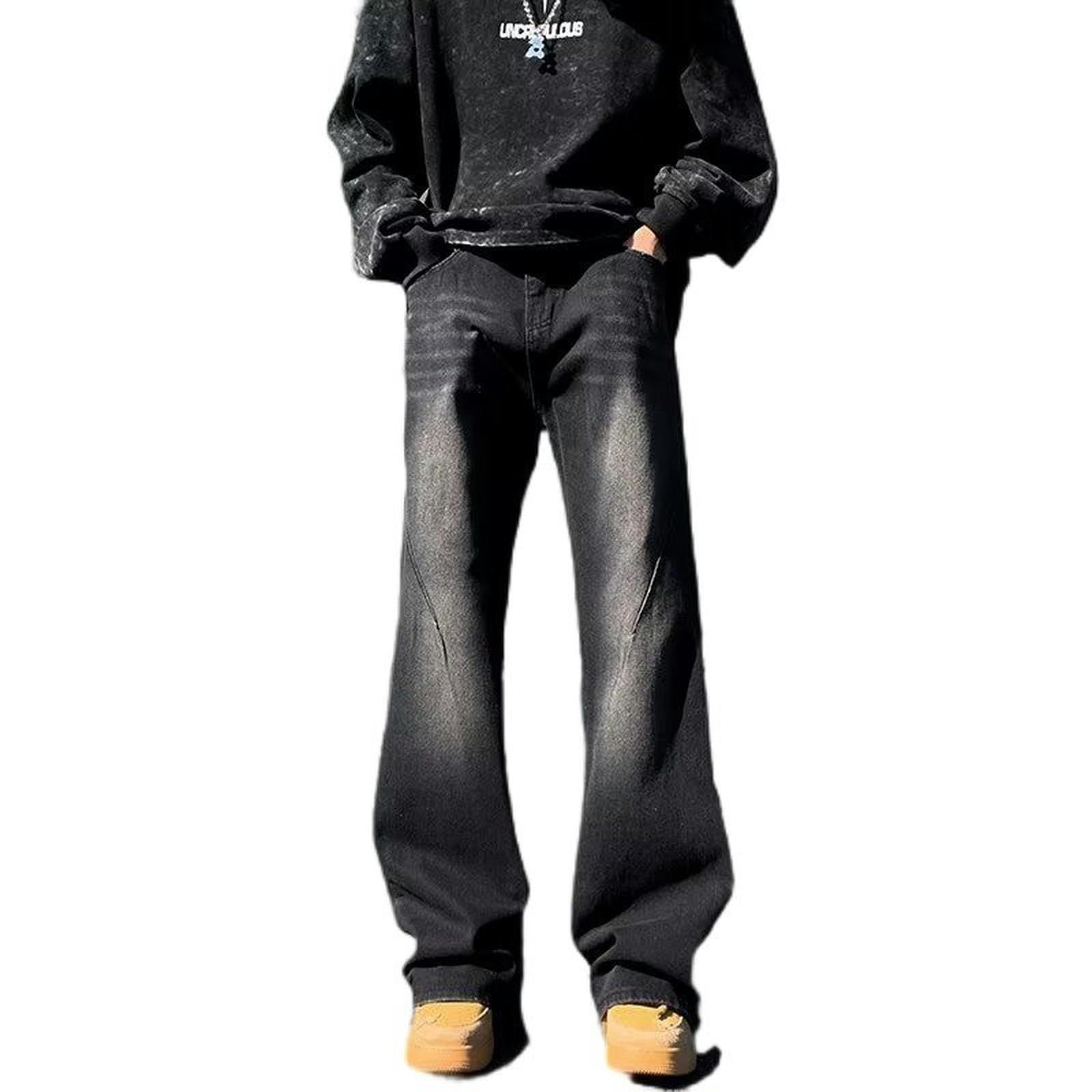 Jean américain pour hommes : pantalon de style rétro haut de gamme