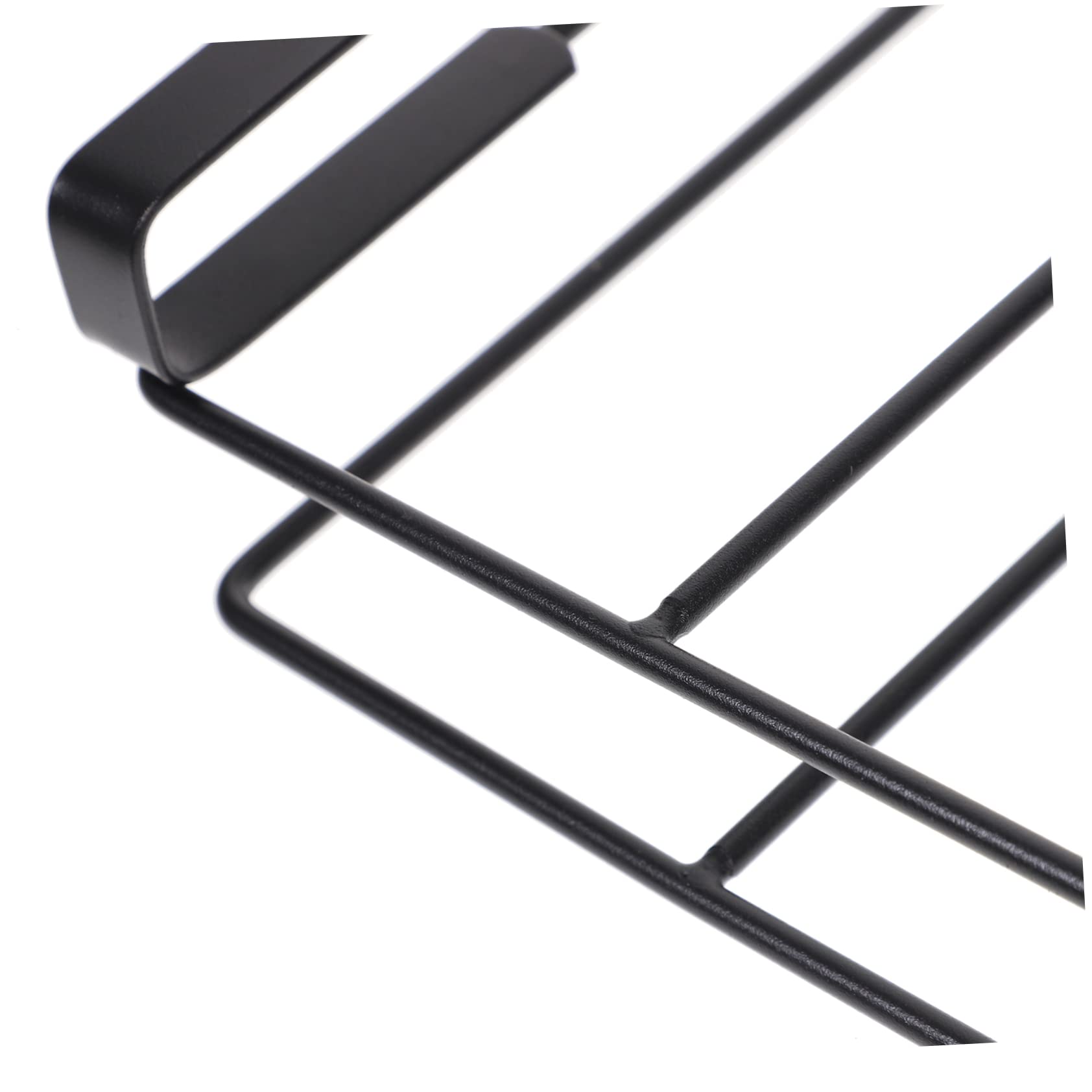 Schneidebrettständer aus Edelstahl, Hängend, Schwarz, für Küche