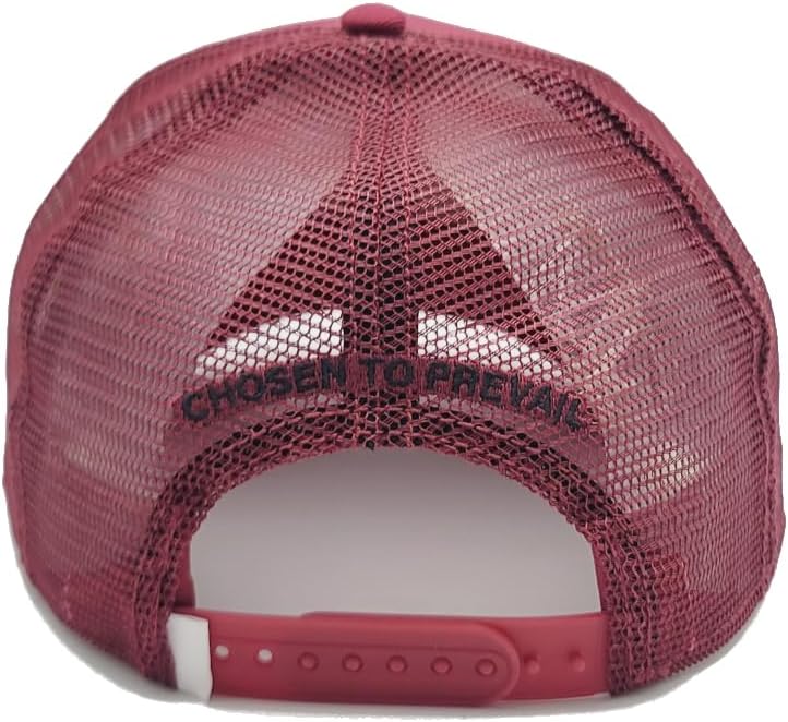 Cult of Individuality HVMAN Human New Mesh Trucker Luxe Red Era Snapback Hat - Image 6
