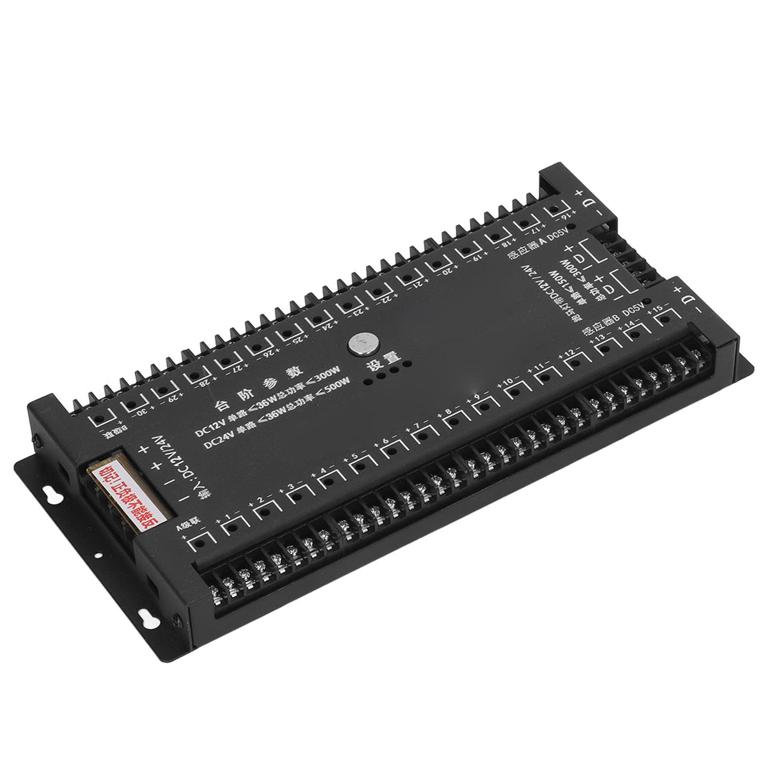 Luci per scale con sensore di movimento, Luminosità regolabile, 5 livelli, Controller di rilevamento del movimento, Protezione IP20, Configurazione semplice, per percorsi