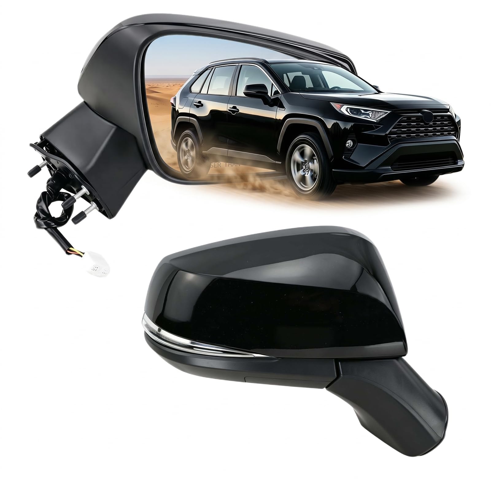 Amazon.com: Lqito Right Passenger Side Mirror Fits 2019-2025