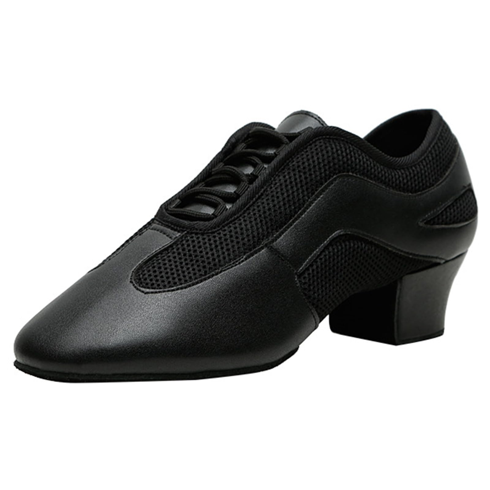 Uomini Ballroom Sneakers,Scarpe da Ballo Uomo,Scarpe Ballo Moderne Tacco Basso Uomo,Silenzioso E Antiscivolo,Adatto per Quickstep,Latino,Tango,Valzer,Foxtrot,Rumba