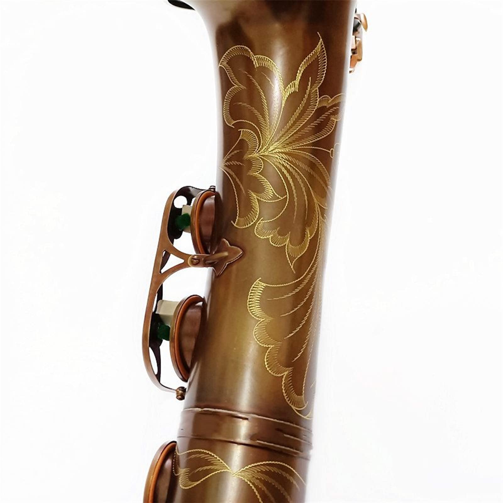 Saxofón Profesional Saxofón Tenor Instrumentos De Saxofón Saxofón De Cobre Antiguo con Estuche