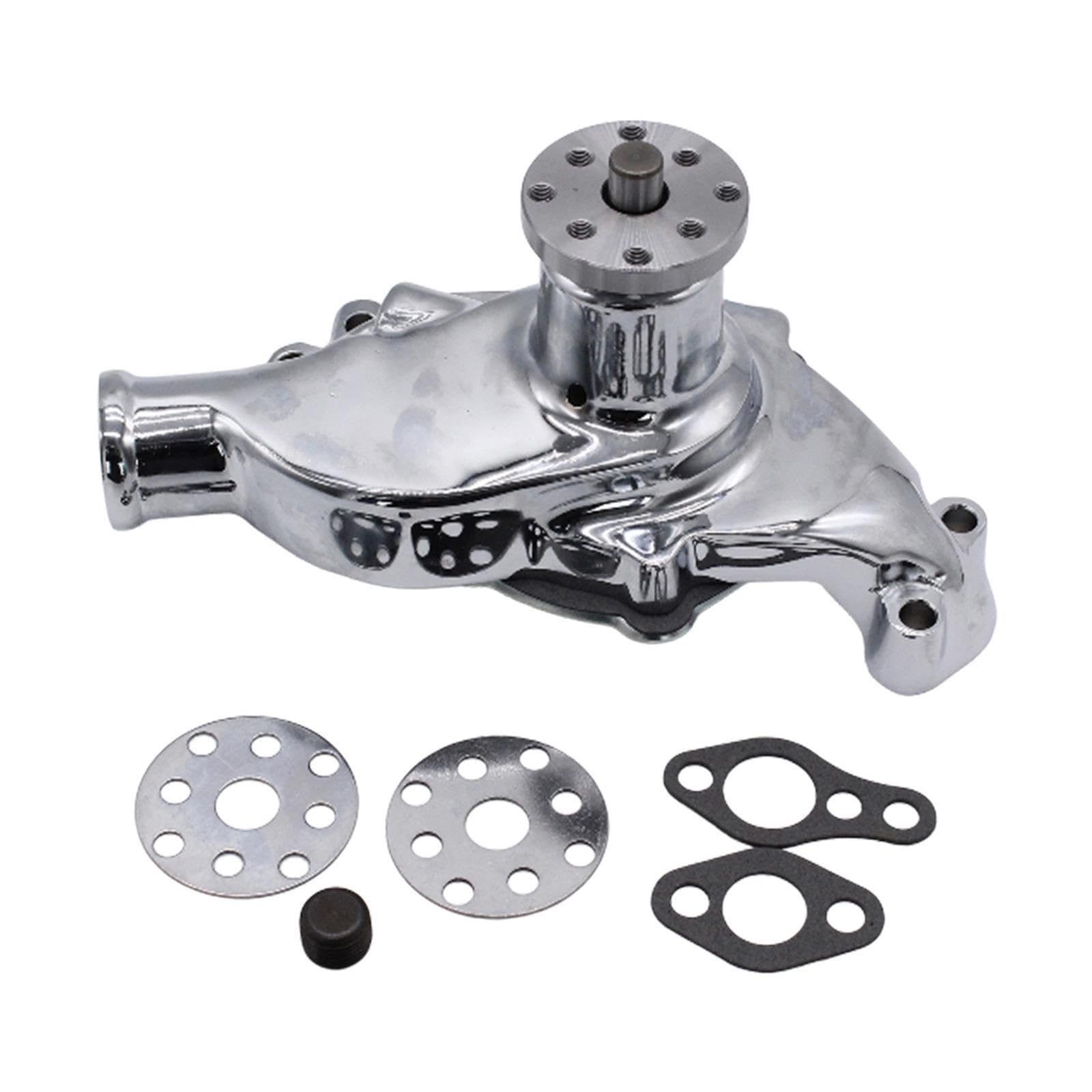 Pompa Wodna Pasuje Do Chevy SB Sbc 283 327 350 383 V8 Pompa Wodna Krótki Styl Wysoka Wydajność Duża Objętość Bezpośrednia Wymiana Zestaw Naprawczy Pompy Wodnej