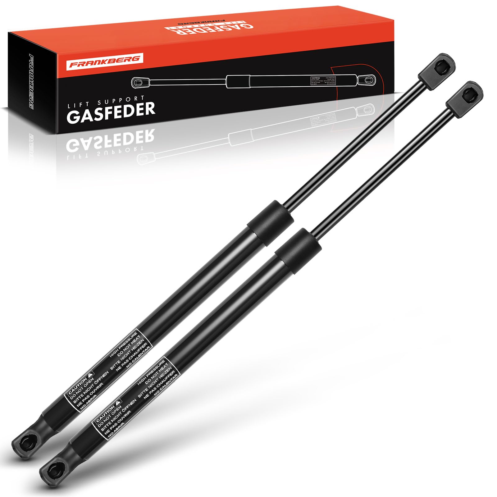 Frankberg 2x Molle a Gas Portellone posteriore Bagagliaio Compatibile con B-Class W245 B150 B160 B170 B180 B200 F-CELL Tutti i Motori Compatto 2005-2011 Replace# 1699800864