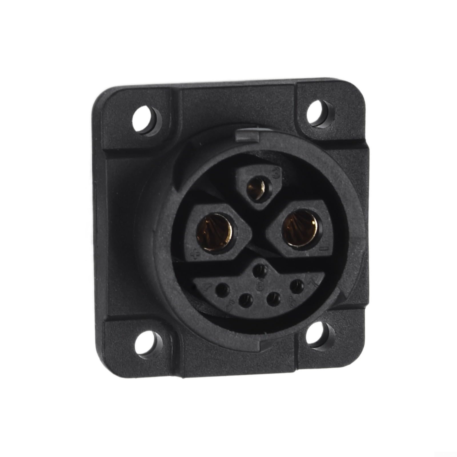 IP67 männlicher weiblicher 8-poliger Energiespeicher-Stecker, 500 V, 50 A, Hochstrom, wasserdicht, Kabelverbinder für Industrieanlagen und neue Energiebatterie-Anwendungen (Buchse)