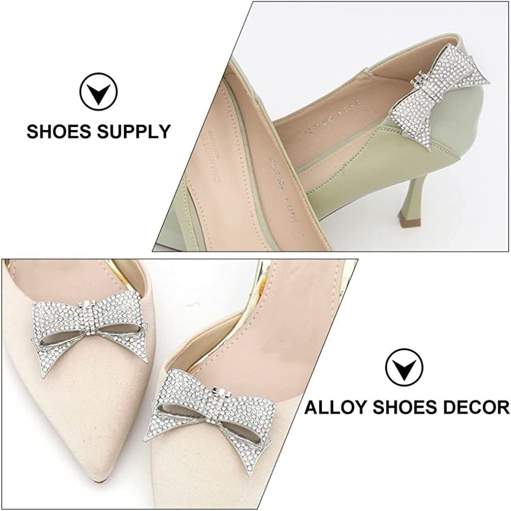 1 para klipsy do butów z kokardką zdejmowane zawieszki do butów Bowknot buty biżuteria dekoracyjne akcesoria do obuwia dla kobiet ślub panny młodej bal szpilki dekoracja