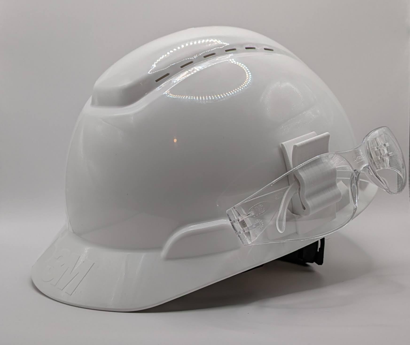 Hard Hat Clip Collection - Safety Glasses Holder