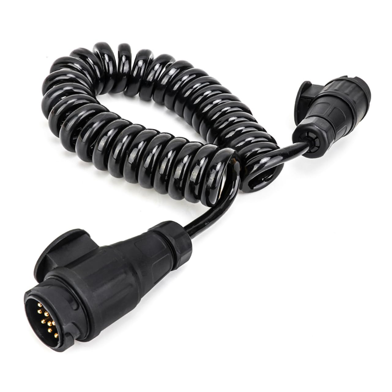 Negro Conector de Vías de 13 Remolque para Vehículo
