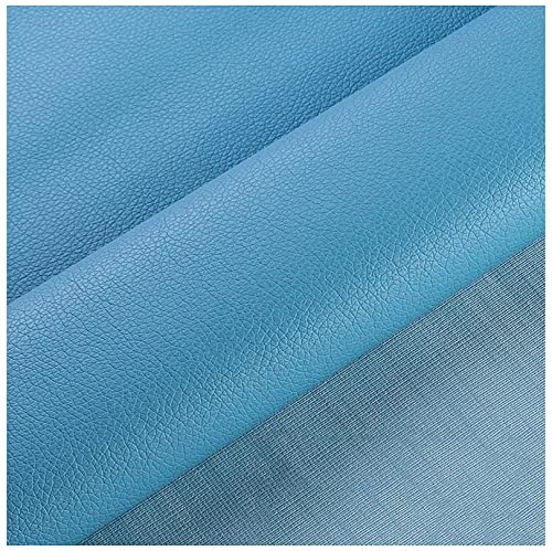 HHOZsafety Tela, suave tejido sintético de PU, piel sintética para tapicería, sofá, silla, bolso, cartera, decoración de festival, reparación, 138 x 100 c