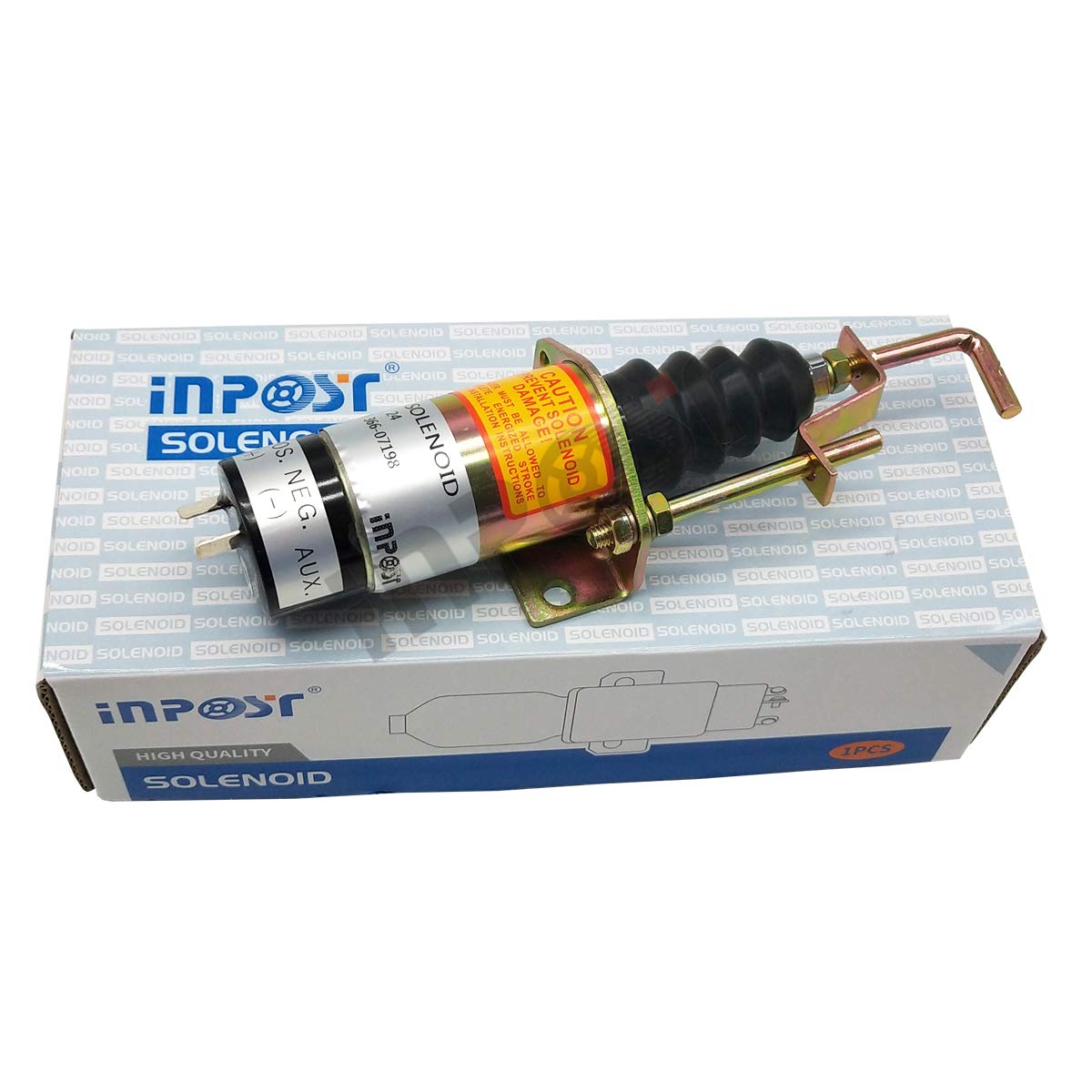 INPOST Stop Solenoid 24V 366-07198 SA-3405-T 1502-24C7U2B2S1 For Lister Petter